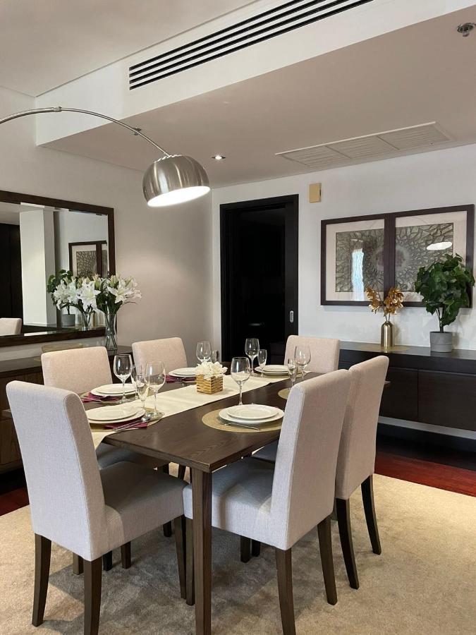 Luxurious 2 Bedroom Apartment In Anantara Hotel And Residences Dubaj Kültér fotó